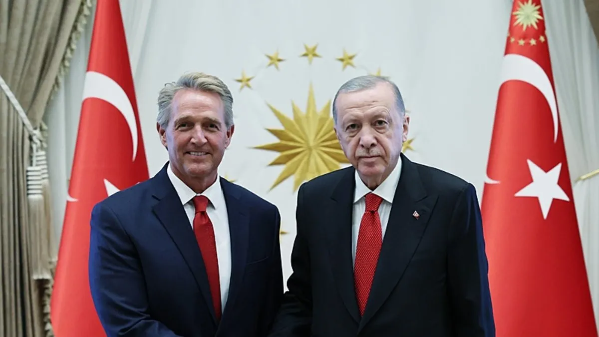 Başkan Erdoğan, ABD Büyükelçisi Flake ile görüştü