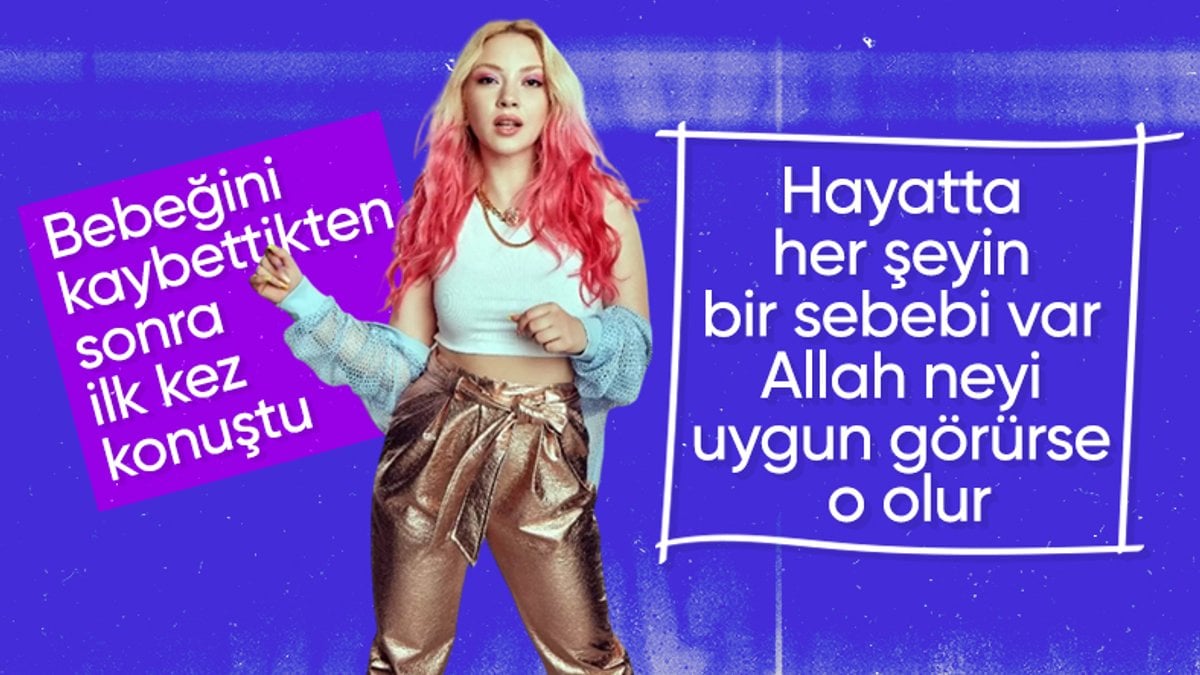 Bebeğini kaybeden Ece Seçkin, konuşmakta zorlandı