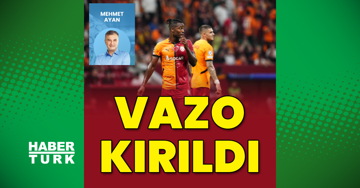 Mehmet Ayan yazdı: Vazo kırıldı