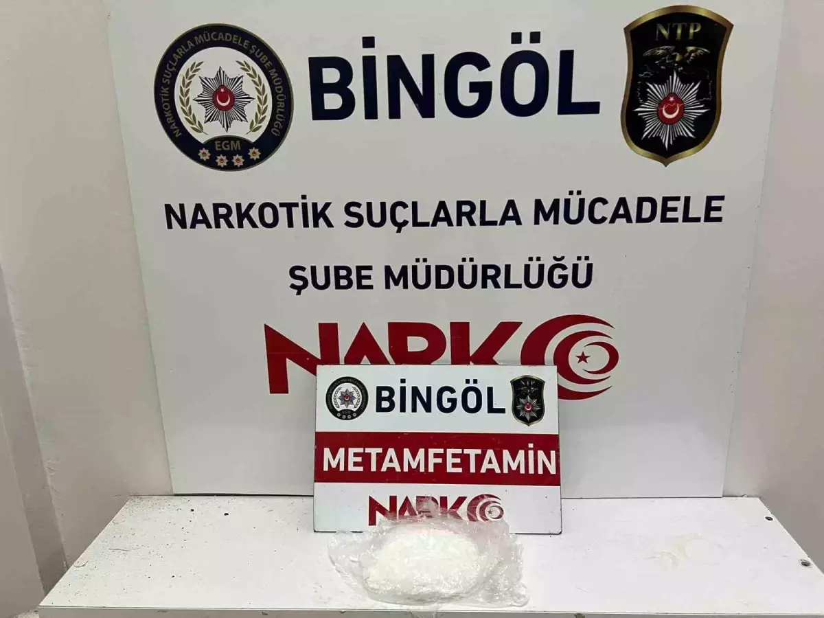 Bingöl’de Uyuşturucu Operasyonu