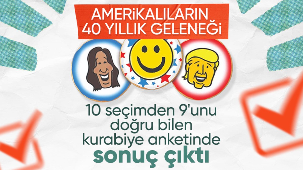 Donald Trump, kurabiye anketinde önde götürüyor