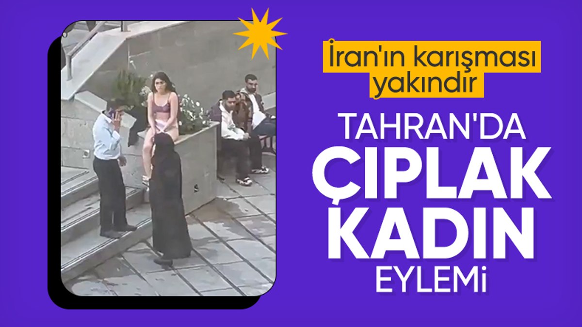 İran’da başörtüsü protestosu: Kadın öğrenci kıyafetlerini çıkararak protesto etti