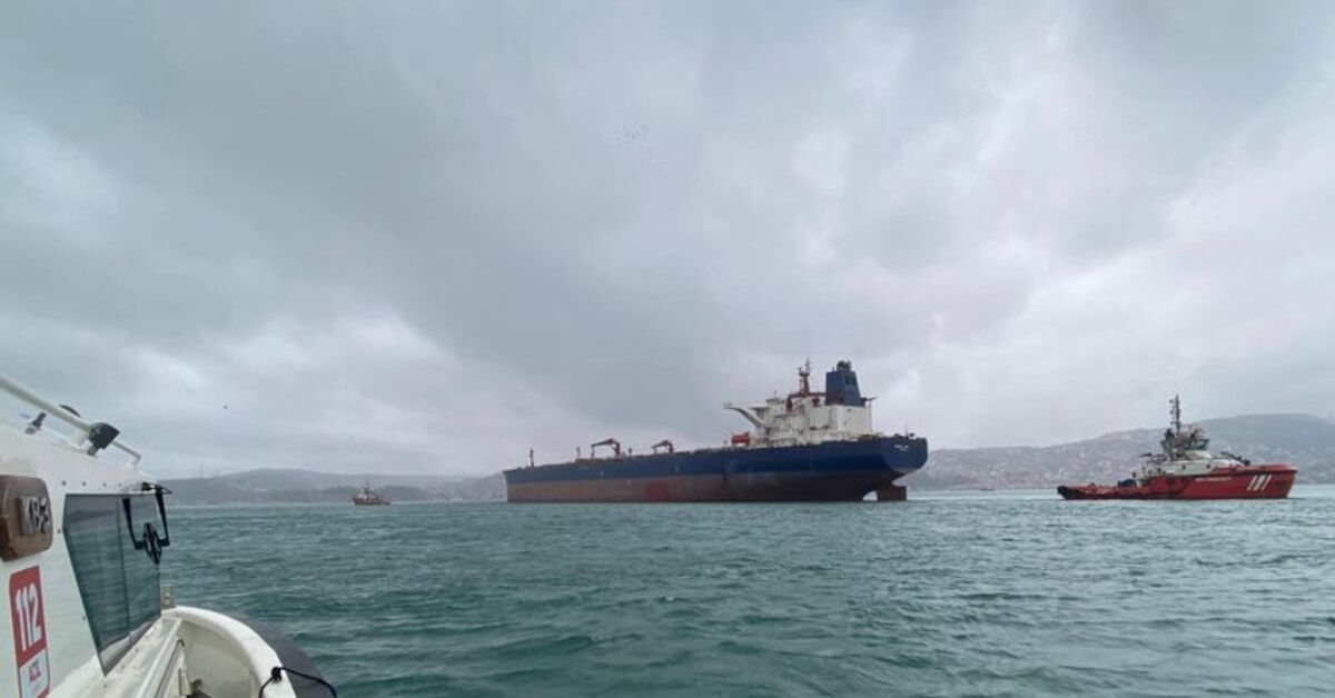 Boğazda gemi trafiği askıya alındı