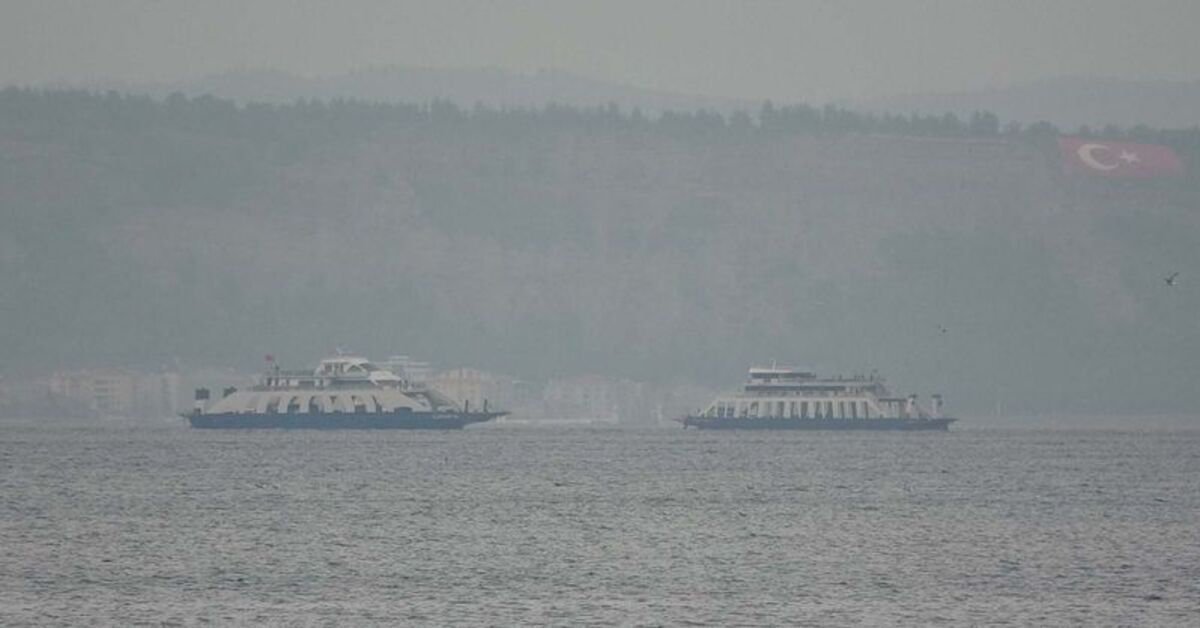 Bozcaada ve Gökçeada’ya yarınki feribot seferlerine ‘fırtına’ engeli
