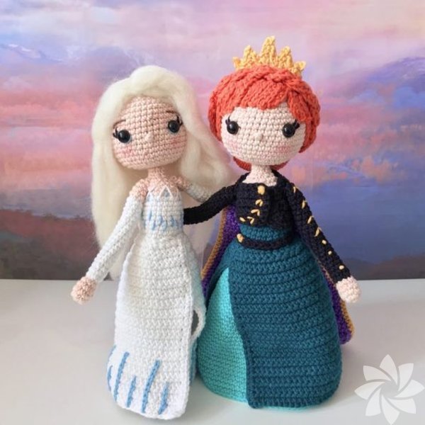 Çizgi film karakterlerinin Amigurumi oyuncakları
