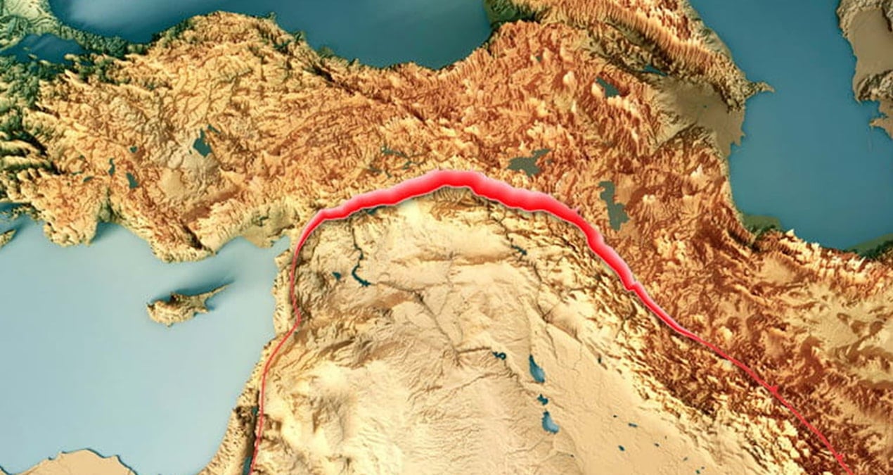 Devinim geriye dönüyor: Arap kıtasını oluşturan levha giderek ayrılıyor