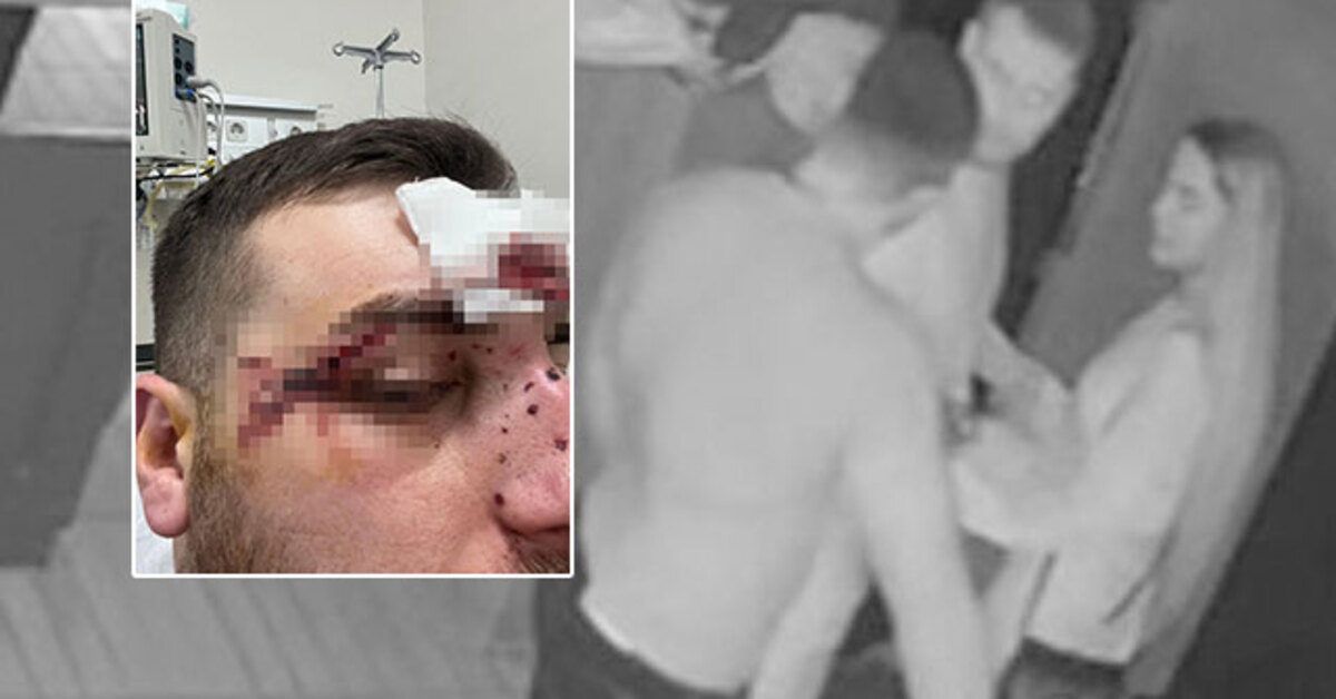 Eğlence mekanında güvenlik görevlisi dövdü!