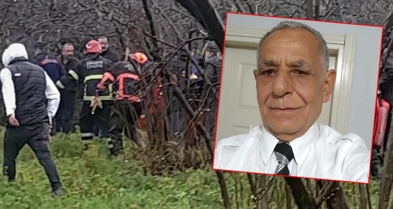 Sakarya’da rögara düşen yaşlı adam canından oldu