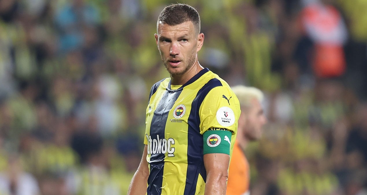 Fenerbahçe’de flaş karar! Dzeko ile 1 yıl daha…