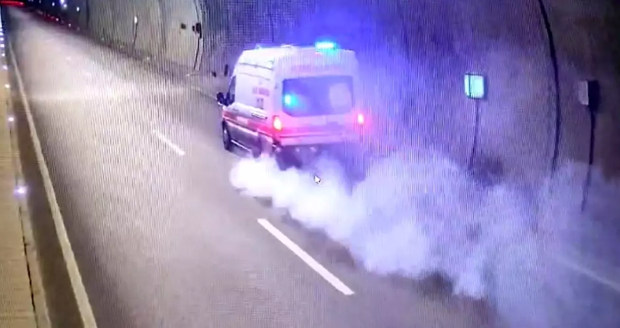 Çanakkale’de Ambulans Yangını: Son Görüntüler Ortaya Çıktı