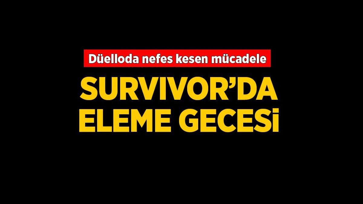 Survivor’da eleme heyecanı! Düelloda yarışacaklar isimler belli oldu